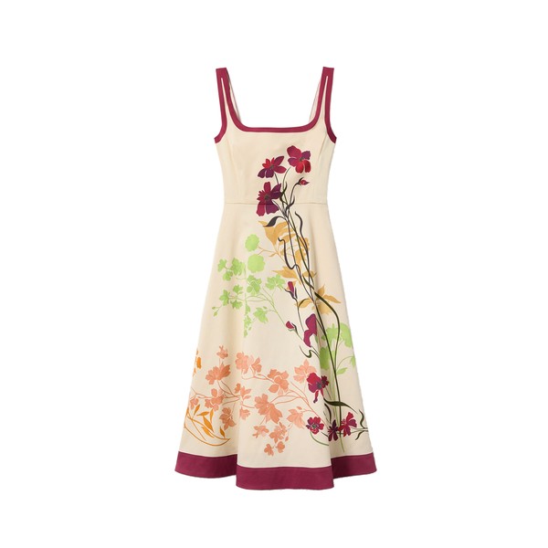 La Double J Sophia Dress in Corsage Placée Ivory