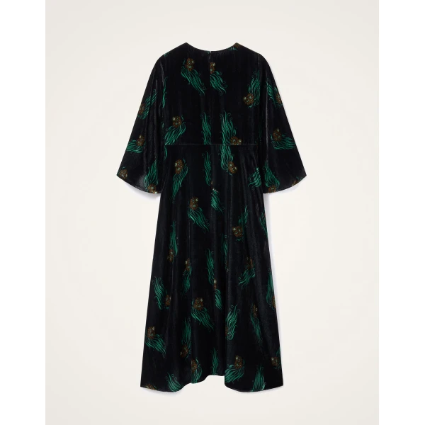 La Double J Sorella Dress in Lemuria Black, view 6