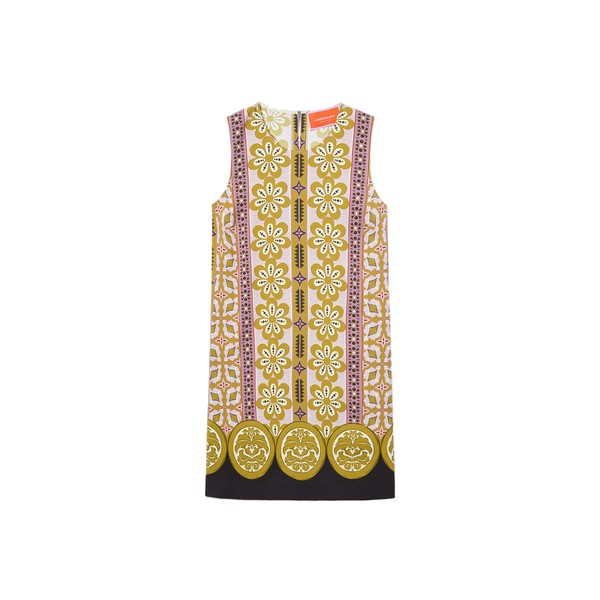 La Double J Stretch Tunic in Pagoda Placée Pink