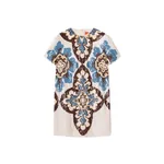 La DoubleJ Super Mini Swing Dress in Palazzo Chocolate - Dresses - Milanese Maximalist Fashion at Luxury Shoes La Double J Super Mini Swing Dress in Palazzo Chocolate
