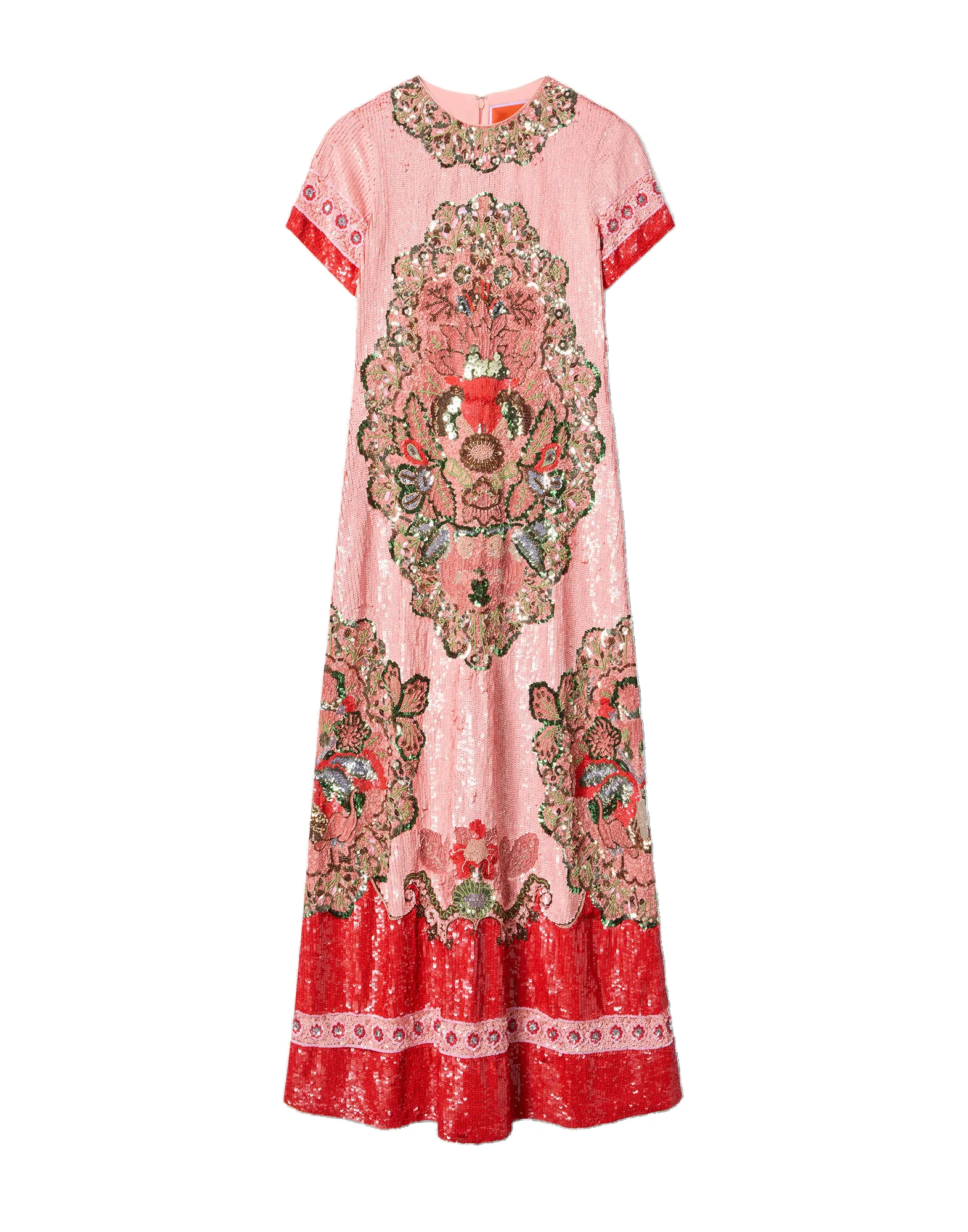 La DoubleJ Super Swing Dress in Cornucopia Pink - Dresses - Milanese Maximalist Fashion at Luxury Shoes La Double J Super Swing Dress in Cornucopia Pink