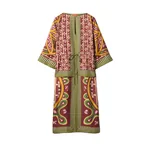La Double J The Apericena Dress in Eclipse Placée Yellow
