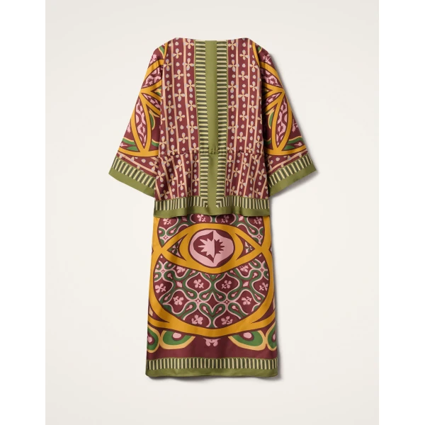La Double J The Apericena Dress in Eclipse Placée Yellow, view 6