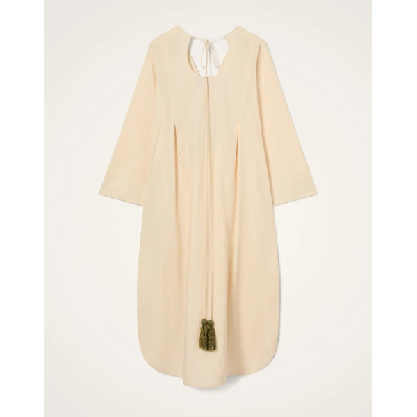La Double J Twin Flame Dress in Solid Pale Pink, view 6