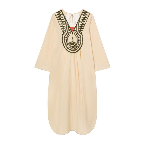 La Double J Twin Flame Dress in Solid Pale Pink