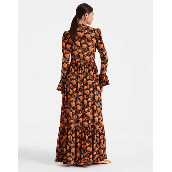 La Double J Visconti Dress in Morpheus Black, view 3