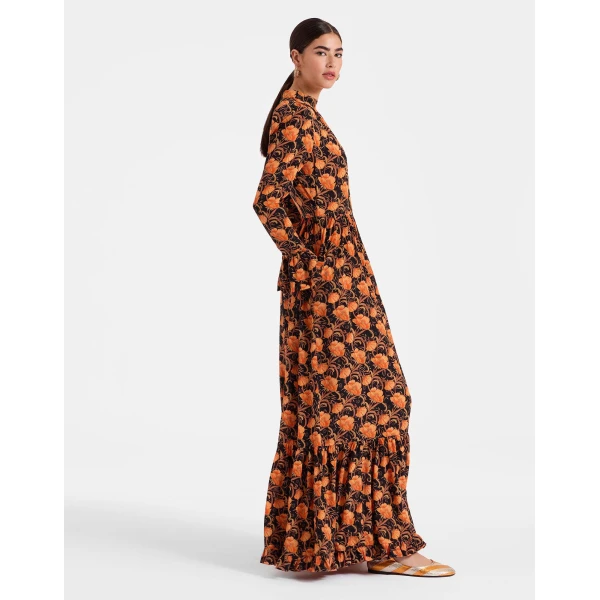 La Double J Visconti Dress in Morpheus Black, view 4