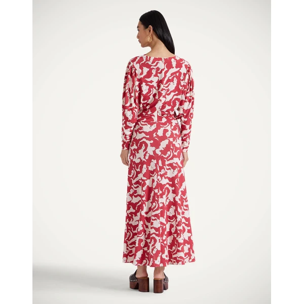 La Double J XX Dress in Mamma Red, view 3