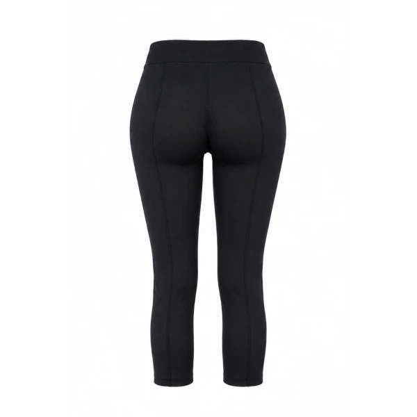 LaQuan Smith Solid Capri in Black, view 3