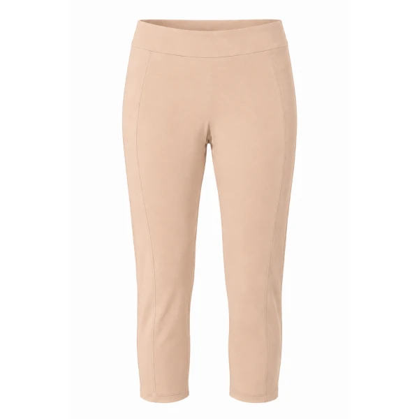 LaQuan Smith Solid Capri in Nude