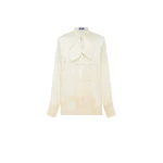 Leo Lin Cora Bow Blouse in Serene Print