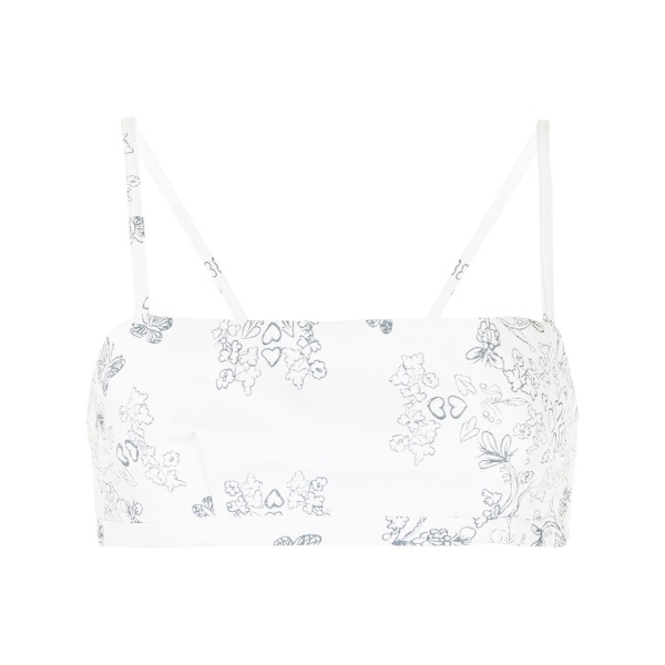 Macgraw Abbey Bra in Porcelain Top