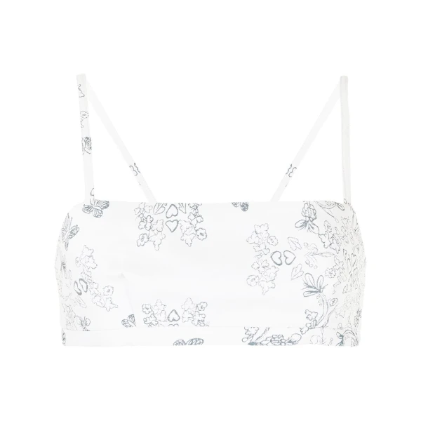 Macgraw Abbey Bra in Porcelain Top