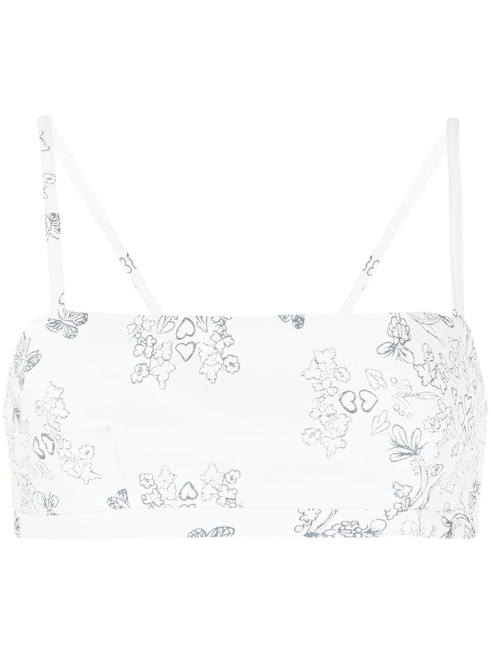 Macgraw Abbey Bra in Porcelain