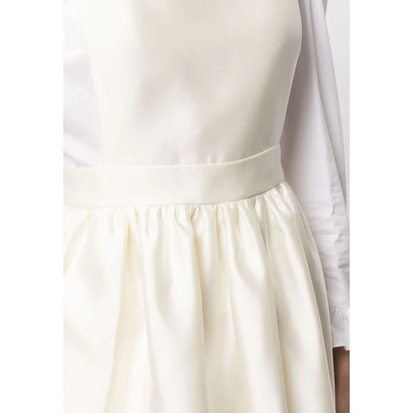 Macgraw Apron Dress in Ivory, view 5