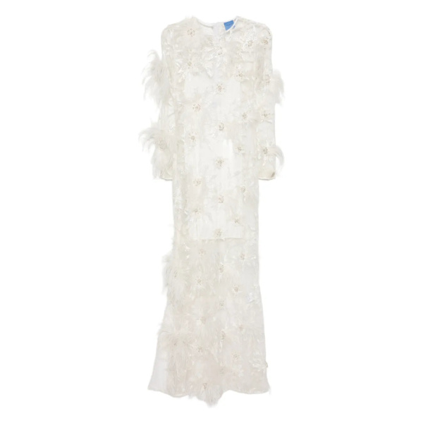 Macgraw Birdy Dress in Ivory