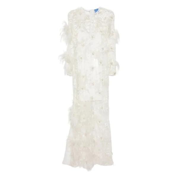 Macgraw Birdy Dress in Ivory