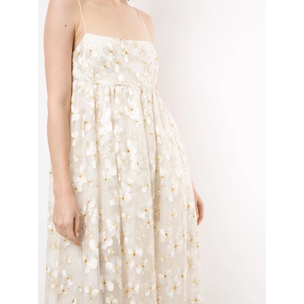 Macgraw Bluebell Dress in Ivory Blossom, view 5