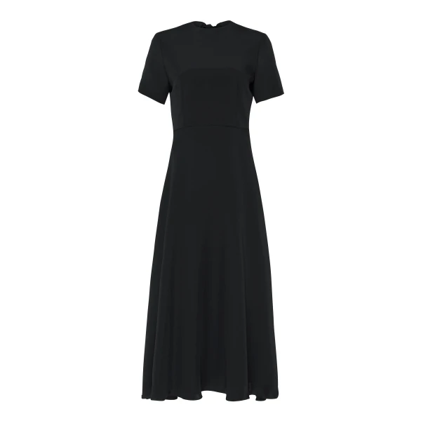 Macgraw Bow Tie Dress in Black