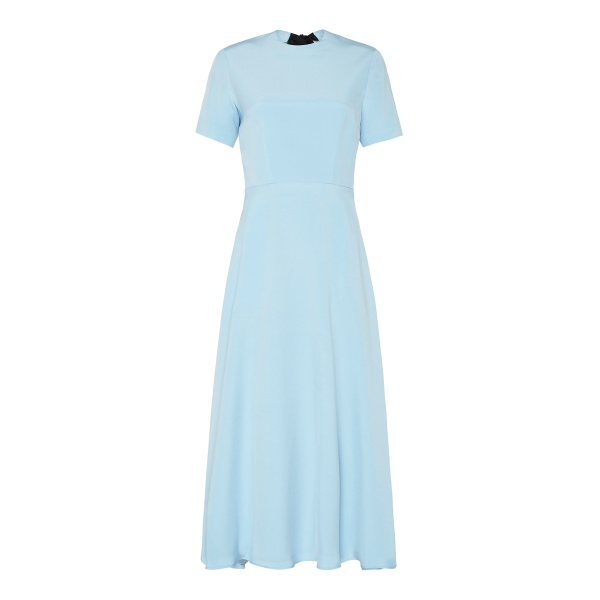 Macgraw Bow Tie Dress in Blue