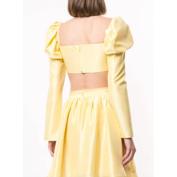 Macgraw Canary Top in Butter, view 5