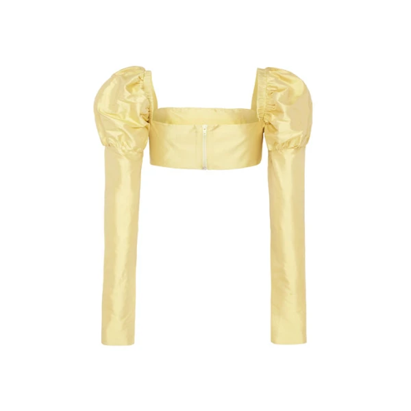 Macgraw Canary Top in Butter, view 6