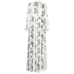 Macgraw Celestial Dress in Rose Print
