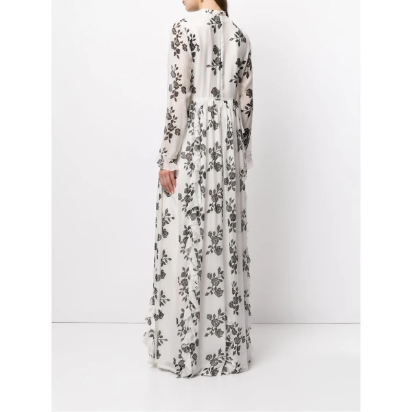 Macgraw Celestial Dress in Rose Print, view 6