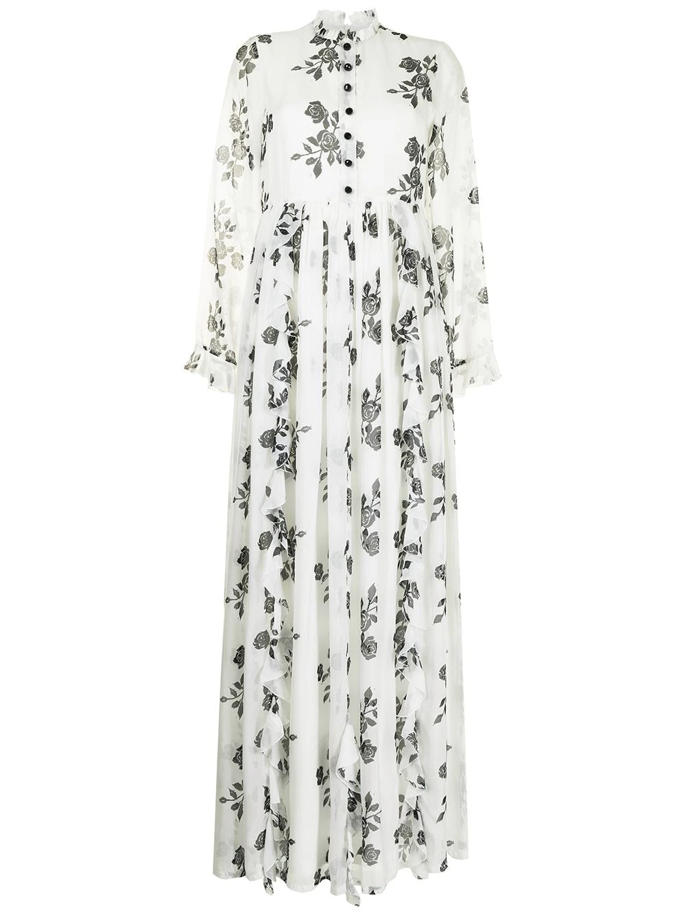 Macgraw Celestial Dress in Rose Print