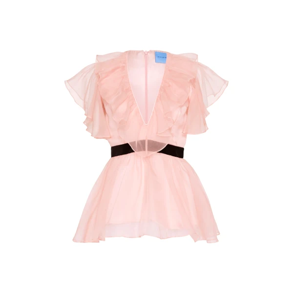Macgraw Chandelier Top in Pink