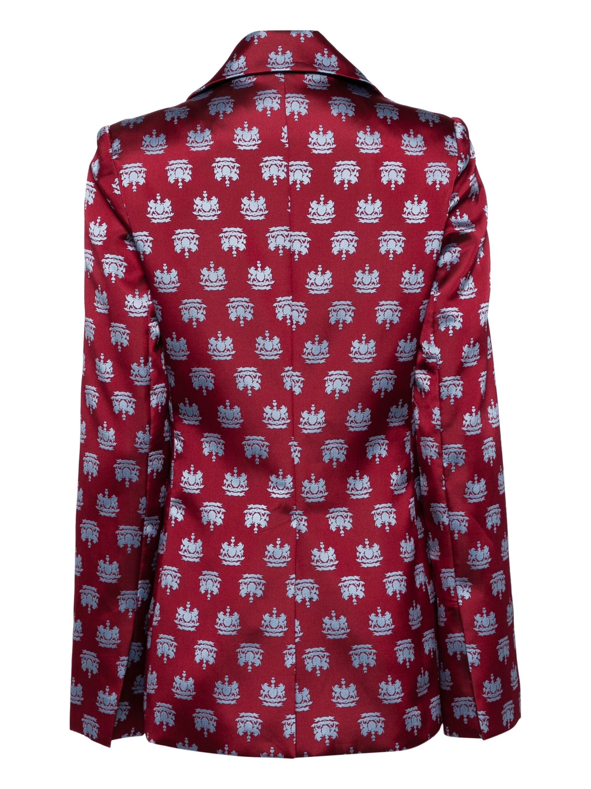 Macgraw Circa 72 Blazer in Maroon Crest