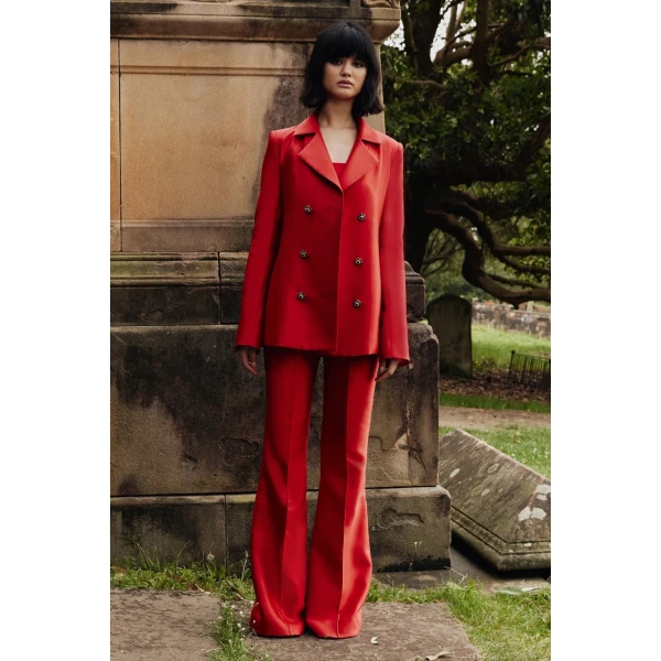 Macgraw Circa 72 Blazer in Red, view 3