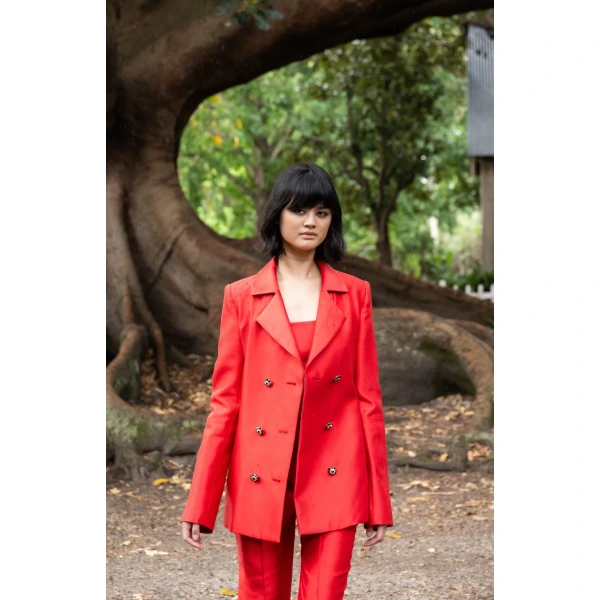 Macgraw Circa 72 Blazer in Red, view 6