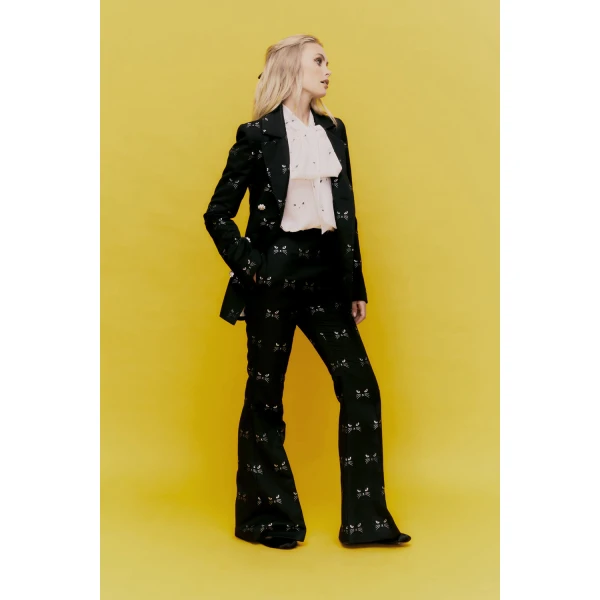 Macgraw Circa 72 Blazer in black cat, view 3