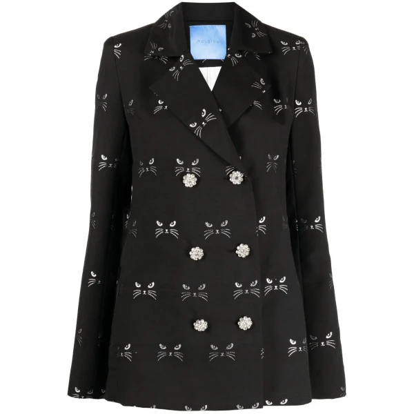 Macgraw Circa 72 Blazer in black cat