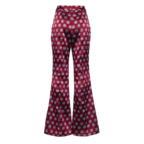 Macgraw Circa 72 Trouser in Maroon Crest