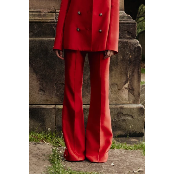 Macgraw Circa 72 Trouser in Red, view 3