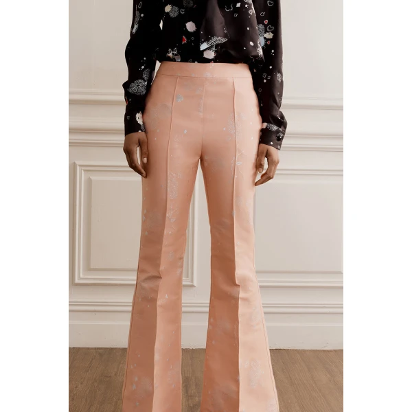 Macgraw Circa 72 Trouser in pink Jacquard, view 3