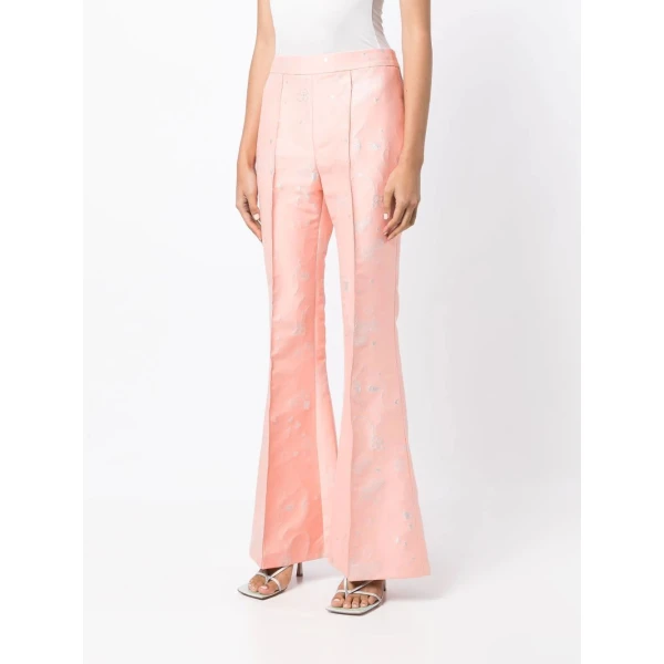 Macgraw Circa 72 Trouser in pink Jacquard, view 4