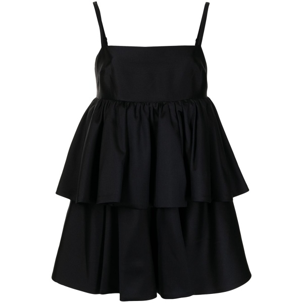 Macgraw Conversation Dress in Black
