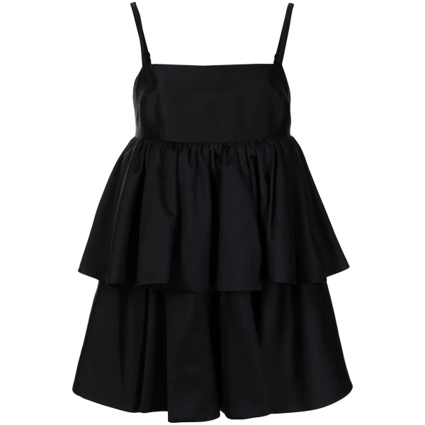 Macgraw Conversation Dress in Black