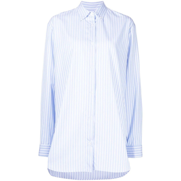 Macgraw Critic Shirt in Blue stripe