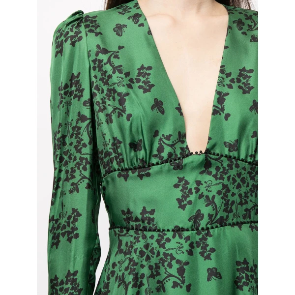 Macgraw Fable Dress in Green, view 6