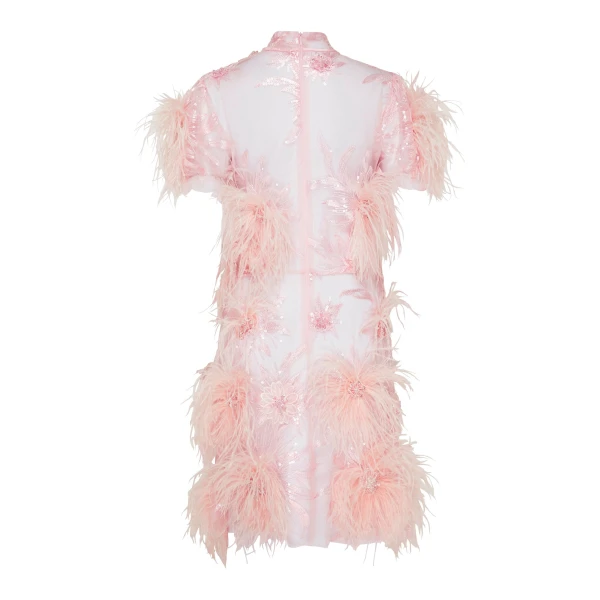 Macgraw Flock Dress, view 6