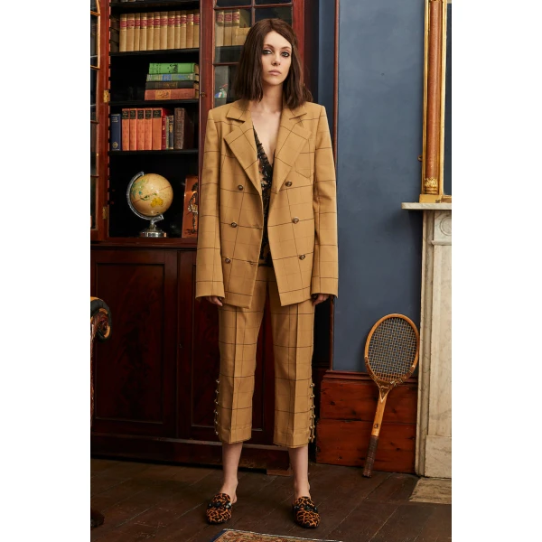 Macgraw Genius Blazer in Camel Check, view 2