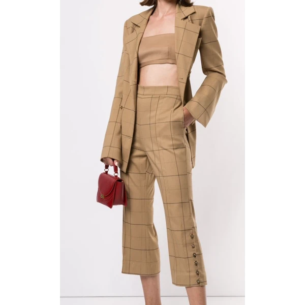 Macgraw Genius Blazer in Camel Check, view 6