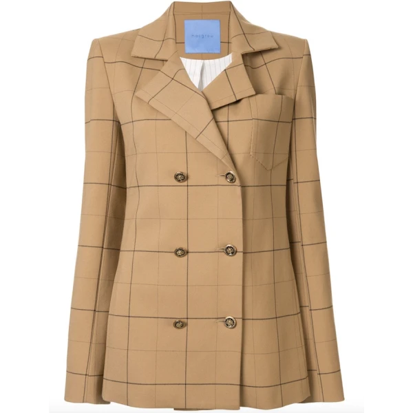 Macgraw Genius Blazer in Camel Check
