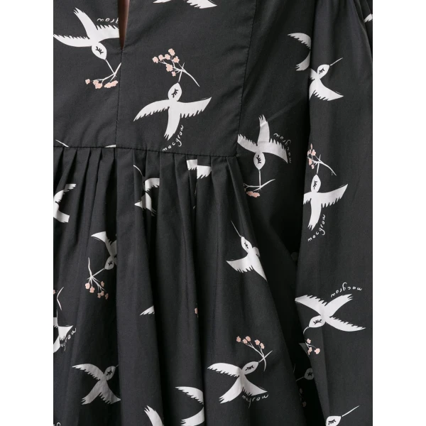 Macgraw Hibernation Top in Bird Print, view 5