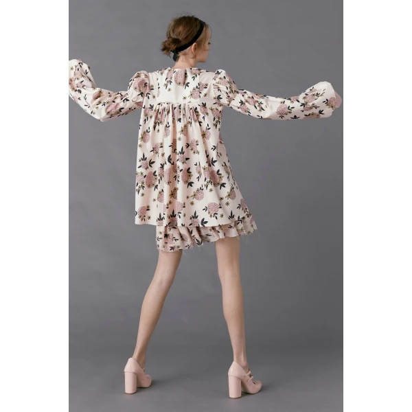 Macgraw Hibernation Top in Floral Print, view 3