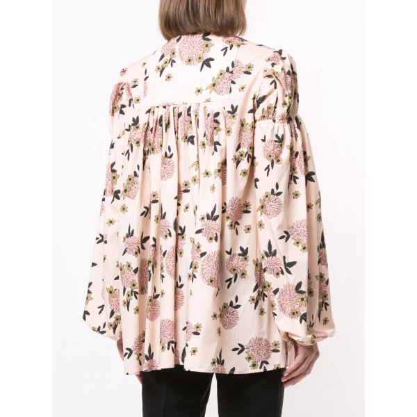 Macgraw Hibernation Top in Floral Print, view 5